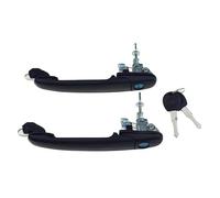 2 Piezas Para Galaxy 1995-2006 Para Sharan Para Seat Alhambra Manijas Exteriores Delanteras Izquierda Derecha Para Puertas Coche Cerraduras Llaves Antideslizante