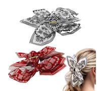 2 Piezas Para Horquillas Retro De Mujeres, Horquillas De Arco, Accesorios Para El Cabello De Moda Y Personalizados, Horquillas De Diseño Creativo, Accesorios De Peinado.