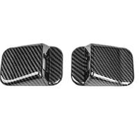 2 Piezas Para KIA PV5 2025 2026 LHD Cubierta Protectora Para Marco Puerto Carga USB Del Asiento Coche Accesorios Para Interior Coche(LHD for Carbon Black)