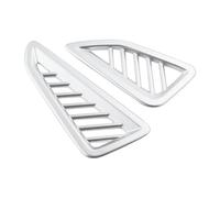 2 Piezas para la Tapa de Salida de la Salida del Aire Acondicionado del Coche Abs y la Tapa de Pegatina para Toyota Corolla Cross XG10 2021-2023 LHD