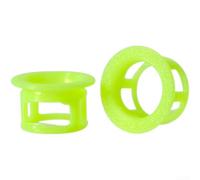 2 piezas para manillar de bicicleta impreso en 3D para PLA Road para manillar de bicicleta, extremo de manillar de caída, tapones de extremo ligeros, accesorios de ciclismo de ajuste seguro (verde)