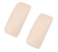 2 Piezas para Rodillas de Coche para KIA KX3 2015 2016 2017 2018 2019, Cómodas Transpirables Consola Central Rodillera Codera Accesorios,Beige