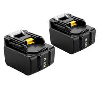 2 Piezas para sustituir la batería de Makita para BL1430, BL1415, BL1440, 196875-4, 194558-0, 195444-8. Batería Recargable con indicador LED, 5.0AH, 14.4V.