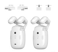 2 piezas para TUYA para cortinas inteligentes Zigbee Robot 3 en 1 motor para barra romana T/U-Rail, con funcionamiento silencioso y eficiente (2 piezas)