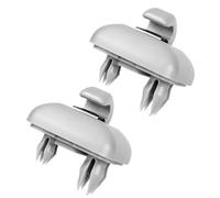 2 Piezas Parasol Reemplazo Clip, Visera para Gancho para A3 A4, Soporte Parasol para Audi A1 A3 A4 A5 Q3 Q5 A7 B6 B7 B8 S4 S5, Accesorios de Coche Antideslumbrantes.