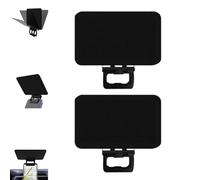 2 piezas Parasoles para Teléfono, Antirreflejos Proteger del Sol Teléfono del Coche con Clips, cubierta parasol para el móvil con ángulo ajustable, panel protección UV para el móvil para vehículos