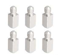 2 Piezas Pasador Cuadrado Metal para Amasadora Repuesto 6628 6632 para acero Inoxidable Cocina(2PCS)