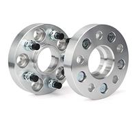 2 Piezas Pcd 5x108 Cb 63,4mm Para Ford Serie Universal Adaptador Espaciador De Rueda De Aluminio 5 Terminales Adecuados Espaciadores Rueda Cuñas(2PCS 35mm silver)