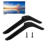 2 piezas Peana TV Universal Soporte de TV, Pies de Pedestal para TV con Tornillos, Patas de Repuesto para Base de Soporte de TV, Fácil Manejo para Base De Soporte TV Mesa 42 Pulgadas De TV Inteligente