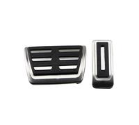 (2 piezas) Pedal de freno de gas y embrague de acero inoxidable Daefar para Volkswagen VW Multivan T5 T6 Caravelle