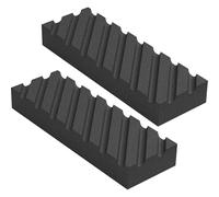 2 piezas Pedrina aplanada de 7x2 pulgadas, reiniciando piedras de agua con ranuras de afilado de piedras perfectas para cuchillos