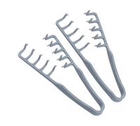 2 Piezas Peine Texturizador, Peine de Dientes Anchos, Herramienta para dar Volumen a las Raíces, Accesorio De Estilizado Para Raíces Y Flequillo Con Volumen Para Hombres Y Mujeres