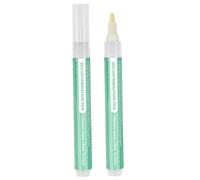 2 piezas Pen de blanqueador para ropa, lápiz removedor de manchas libres de 5 ml, palo de blanqueador portátil para viajar