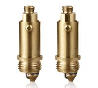 2 Piezas Perno Válvula de Desagüe, Desagüe de Lavabo Tornillo de Tapón, Fregaderos Pop Up Válvulas de Latón, Válvula Pop-Up de Cobre Pop-up, Tapon Lavabo Click Clack, Válvula para Lavabo Clic Clac