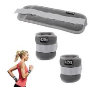 2 Piezas Pesas Tobilleras con Peso 0.25 KG, Pesas para Tobillos Entrenamiento, Ankle Weights con Correa Ajustable, Pesas Muñecas Tobillo Portátil, Lastres Tobillos para Fitness, Correr, Aeróbic