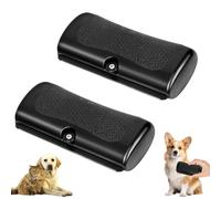 2 piezas Pet Care Brush,Cepillo para Perro y Gato Mascota,Cepillo para Mascotas de Pelo Corto y Largo,Elimina Pelo Muerto,Reduce La Muda hasta en un 95%