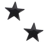 2 Piezas piedra natural colgante estrella amuletos para hacer joyas decoración escritorio super humor decoração casa adorno en forma de estrella artesanía en forma de estrella Blue SEWOART