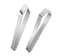 2 Piezas Pinza para Pescado Espinas, Pinzas Huesos Pescado Profesionales, Pinzas de Cocina de Acero Inoxidable, Alicates para Retirar Espinas y Pelos, Pinza de Pesca, Herramientas Cocina Ergonómicas