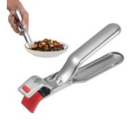 2 piezas Pinzas Antiescaldaduras para Freidora de Aire y Horno - Platos Pizza Antideslizantes con Agarres de Acero Inoxidable, Accesorios de Cocina Seguros para Recipientes Calientes y Air Fryer