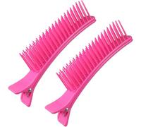 2 Piezas Pinzas para Cortar el Pelo Profesionales de Salón | Seccionado Preciso para Corte, Coloración y Maquillaje, Uso Familiar o Profesional, Diseño Ligero y Portátil