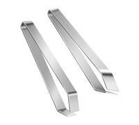 2 Piezas Pinzas para Pescado de Acero Inoxidable, Pinzas para Espinas de Pescado de Cocina, Alicates de Aristas para Peces, para Retirar Espinas, Pinza de Cocina de 12cm para Pescados, Aves y Más