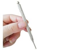 2 Piezas Pluma De Acupresión, Pluma de Acupuntura Varilla de Acupuntura de Acero Inoxidable, Bolígrafo de Acupresión Lápiz de Masaje de Acupresión, Sonda de Punto de Acupuntura del Oído