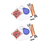 2 Piezas PN532 NFC RFID NXP Módulo V3 Kit, Lector Campo Cercano, Lectura Escritura Compatible con Android, I2C SPI HSU UART, RFID Módulo Comunicación de Campo Cercano para Arduino Raspberry Pi ESP32