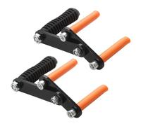 2 piezas portátil ergonómico elevador de tablas, transporte seguro, panel de yeso de madera, taller, hogar, herramientas de ahorro de mano de obra, soporte de manejo de panel