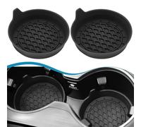 2 Piezas Posavasos Coche, para Hyundai I10 I20 I30 I40 IX20 IX35 Tucson Kona EV Alta Resistencia a Las temperaturas Antideslizante Cup Holder Insertar Coaster