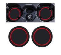 2 Piezas Posavasos Coche, para VW Golf 4 5 6 7 2010-2025 Posavasos Coche Duradero Antideslizante Posavasos Decorativos Universales Interior Accesorios,C