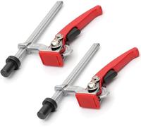 2 Piezas Prensatelas 16mm, Elemento de Sujeción para Mesas Multifuncionales, TOOSOAR Prensa de Sujeción Rápida