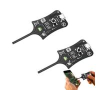2 Piezas Probador De Inductancia - Comprobador De Inductancia, Portátil Detector Inductancias Placa Base, Determinación Rápida De Paso/falla En Placas Base Y Componentes De La Placa De Alimentación
