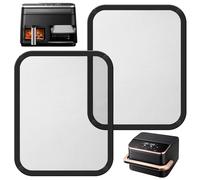 2 Piezas Protección Contra Salpicaduras de Malla Fina de Acero Inoxidable para Cosori Airfryer 8,5 L/Dual Blaze TwinFry 10 L, Protección Contra Salpicaduras de Grasa