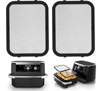 2 Piezas Protector Antisalpicaduras para NINJA Foodi FlexDrawer AF500EU 10.4 L, Turbo Tower Pro Smart, Protector Salpicaduras, Molde Silicona Accesorios Freidora de Aire NINJA, Protector Resistencia