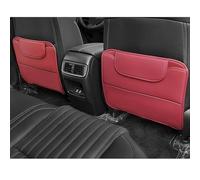 2 Piezas Protector Asiento Coche Respaldo para Suzuki Swift 2005-2012, Cuero Protección para la Parte Trasera de los Asientos Alfombrilla,Red