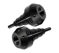 2 Piezas Protector De Carenado Deslizante para Benelli BN 125 2018-2024, Marco De Escape Deslizadores Almohadillas De Tope de Choque Protector contra Caídas,C Black