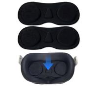 2 Piezas Protector de Lente VR, Compatible con Meta Quest 3S, Quest 3/2/1, 3S Xbox Edition, Vision Pro, Valve Index, Rift S y Pico 4, Oculus RiftS, Accesorios Meta, Arañazos y Polvo