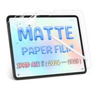 [2 Piezas] Protector de Pantalla Efecto Papel para iPad Air 11 Pulgadas M4/M3/M2 (8a/7a/6a Gen. 2026/2025/2024), Screen Protector Mate Antirreflejo/Antihuellas, Escribe y Dibuja Perfectamente
