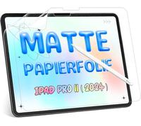 [2 Piezas] Protector de Pantalla Efecto Papel para iPad Pro 11 Pulgadas M4/M5 (2024/2025 5/6a Gen), Screen Protector para iPad Pro 11 Mate Antirreflejo/Antihuellas, Escribe y Dibuja Perfectamente