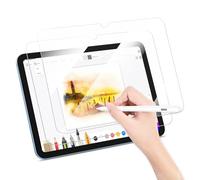2 Piezas Protector de Pantalla para iPad 10, Protector Pantalla para iPad 10ª Generación 2022, 10.9 Pulgadas Compatible con Apple Pencil, Modelo A2696/A2757/A2777, Dureza 9H, Transparente, Antihuellas