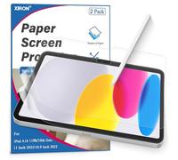 2 Piezas Protector de Pantalla para iPad A16 11/10ª generación 10.9 pulgadas 2022/2025, Película PET Mate Antirreflejos, Escritura y Dibujo Como en Papel, Antihuellas/Antirreflejo, Fácil Instalación