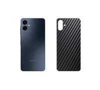 2 Piezas Protector de pantalla Posterior, compatible con Samsung Galaxy A06, Negro Película de Trasera Espalda Piel