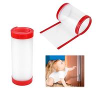 2 Piezas Protector de Pellizco de Dedos,17 X 120 cm Protectores Antipellizcos Puertas, Protector Antipellizco para Puertas de Seguridad, Protector Puertas Niños Dedos, para Hogar, Escuela, Guardería