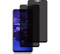 2 Piezas Protector Pantalla de Privacidad para Huawei Mate 20 Lite - Anti-espía Cristal Templado 3D Cobertura Completa, Anti Spy Vidro Templado 9H dureza Screen Protector