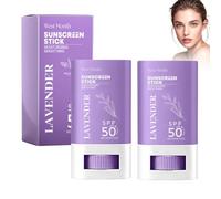2 Piezas Protector Solar Stick SPF 50, Crema Solar Facial 50 Stick