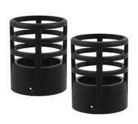 2 Piezas Protector Térmico para Pistola de Calor, Boquilla Negra | Plástico Resistente a Altas Temperaturas, para Manualidades DIY y Retracción, Accesorio para Puntas