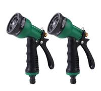 2 Piezas Pulverizador de Champú para Coches Espuma Abundante | Manguera de Jardín 12,7mm, Mango de Goma Ergonómico, Uso Múltiple para Coche y Ventana, Color Verde