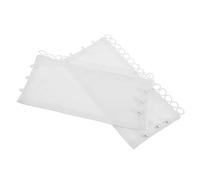 2 Piezas Puños Falsos para Camisa Desmontables de Algodón Blanco | Accesorio Decorativo Clásico y Elegante, Uso Profesional, Repetido, Ligero, Extraíble, para Traje y Blusa