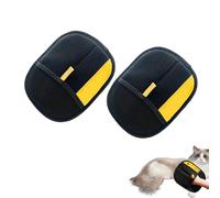 2 Piezas Quita Pelos Mascota, Manopla Quita Pelos Mascota, Guante Removedor Pelo Mascotas, Reusable Pet Hair Remover Glove, Electrostáticos Automáticos Guante Quitapelos Mascotas Para Ropa, Sofás
