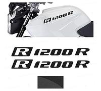 2 piezas R1200R Moto R 1200 R ADHESIVOS PEGATINAS VINILO R1200 R AUTOCOLLANT AUFKLEBER para motocicleta SERBATOIO (Antracita)